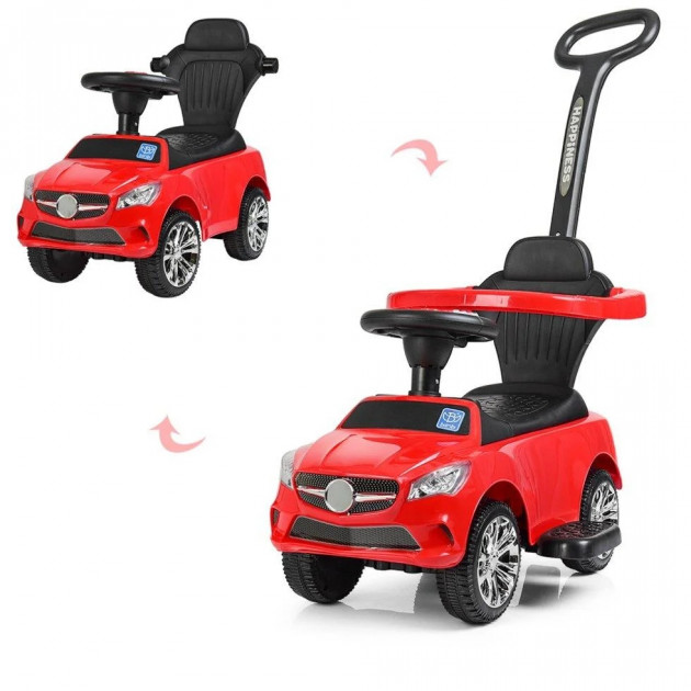 Машинка-каталка з штовхачем Bambi M 3503C(MP3)-3 Машинка-каталка з штовхачем Bambi M 3503C(MP3)-3